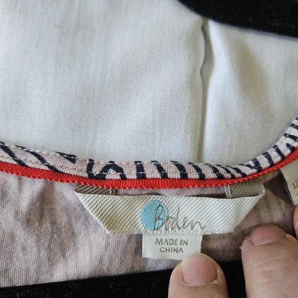 Boden V-Neck Button-Front Maxi Dress - Size 12 - Picture 11 of 12